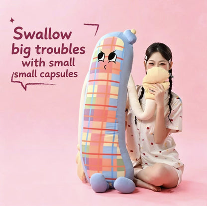 Sleep Soothing Patting Plush Pillow – Comforting & Huggable