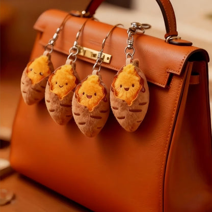 🥔Grilled Sweet Potato Plush Keychain
