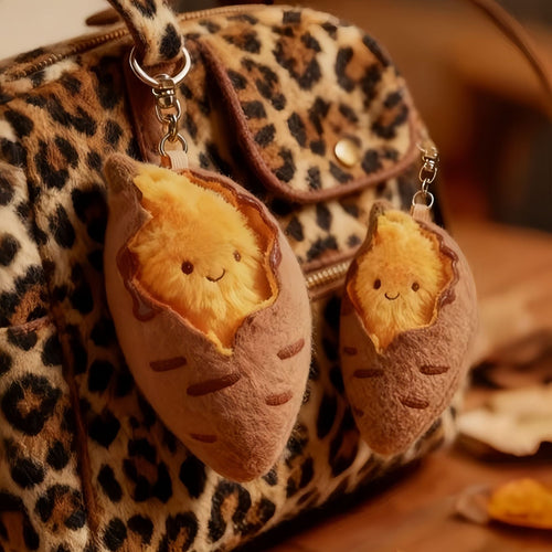 🥔Grilled Sweet Potato Plush Keychain