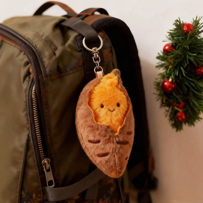 🥔Grilled Sweet Potato Plush Keychain