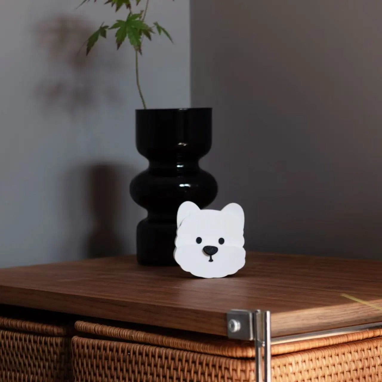 🌟Cute Pet Doorbell Fridge Magnet – Press the Nose & Watch the Ears Wiggle!