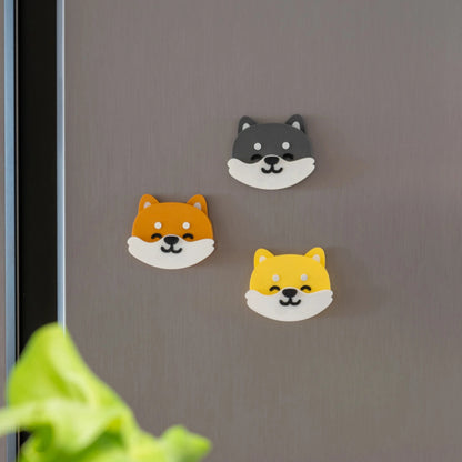 🌟Cute Pet Doorbell Fridge Magnet – Press the Nose & Watch the Ears Wiggle!