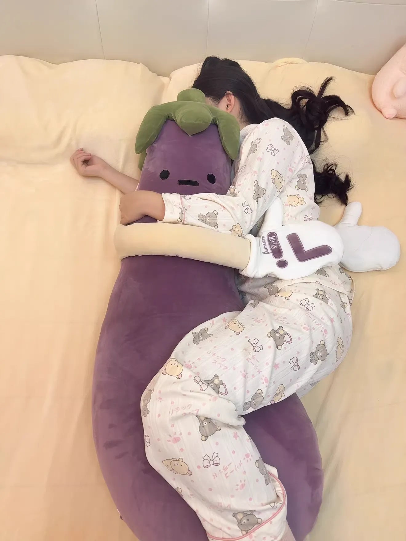 Sleep Soothing Patting Plush Pillow – Comforting & Huggable