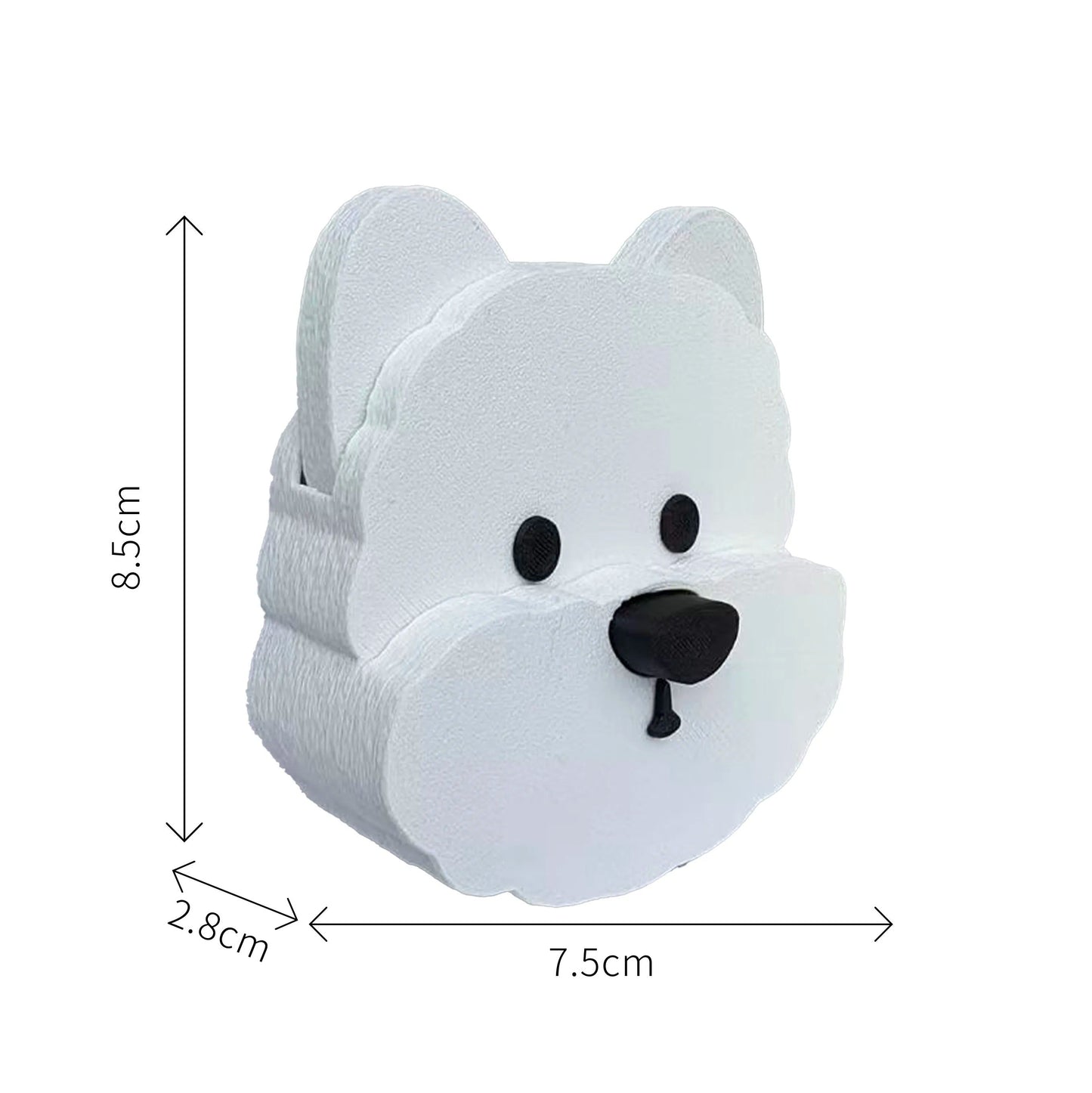 🌟Cute Pet Doorbell Fridge Magnet – Press the Nose & Watch the Ears Wiggle!