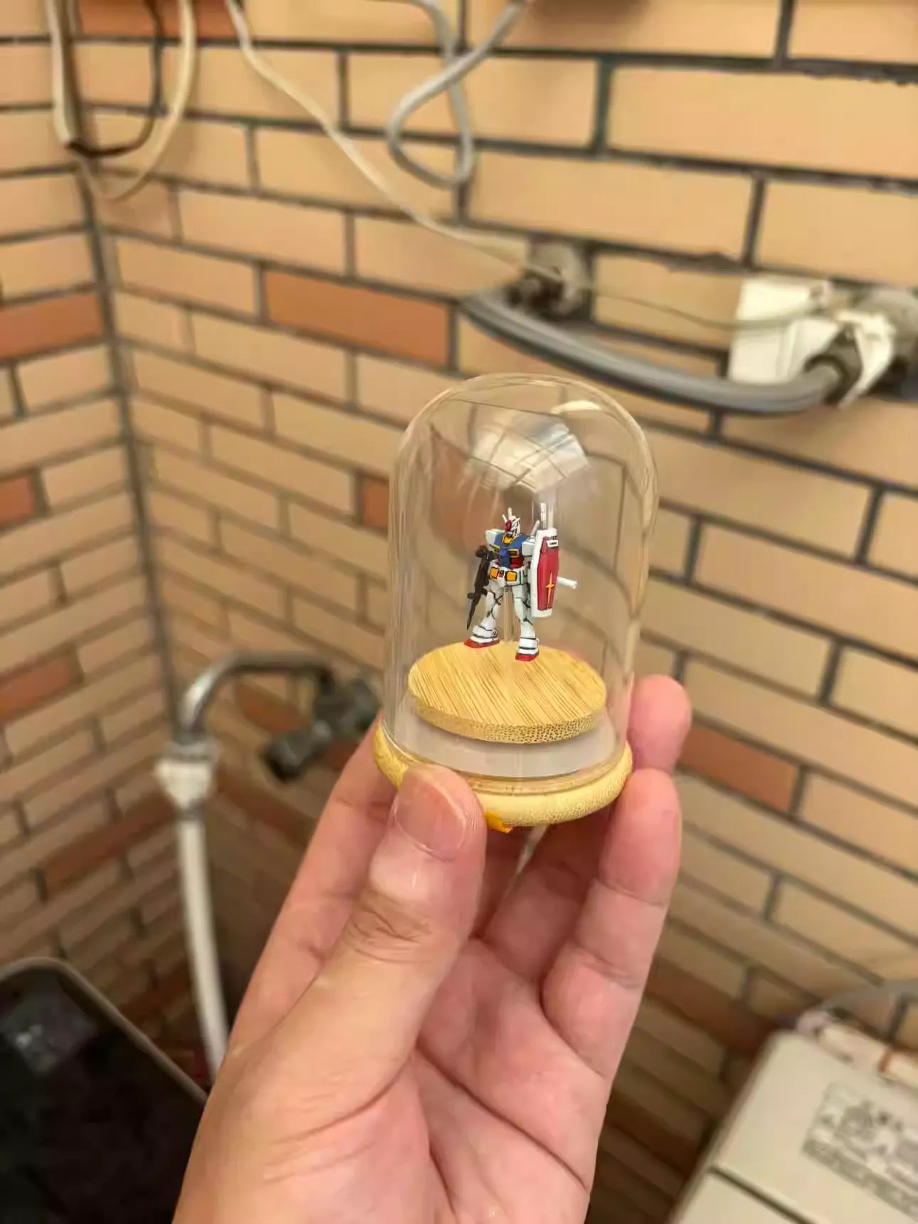 Miniature Gundam (Finished Product)– Hand-crafted, One-of-a-Kind! 🤖🎨