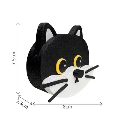 🌟Cute Pet Doorbell Fridge Magnet – Press the Nose & Watch the Ears Wiggle!