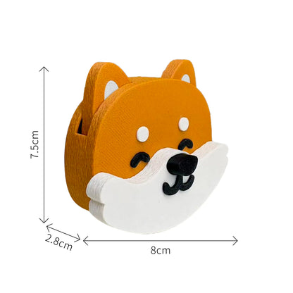 🌟Cute Pet Doorbell Fridge Magnet – Press the Nose & Watch the Ears Wiggle!